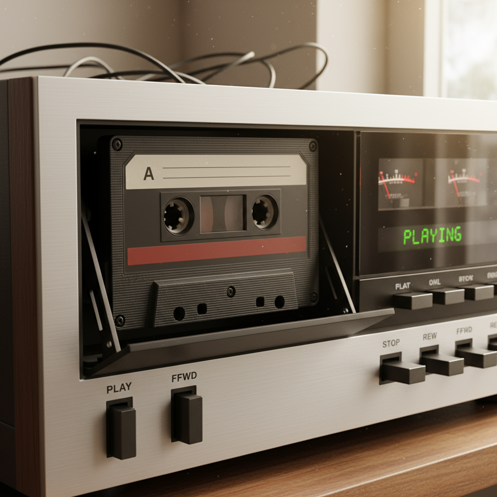 Digitalização de Mídias de Áudio FITA K7 DE SOM