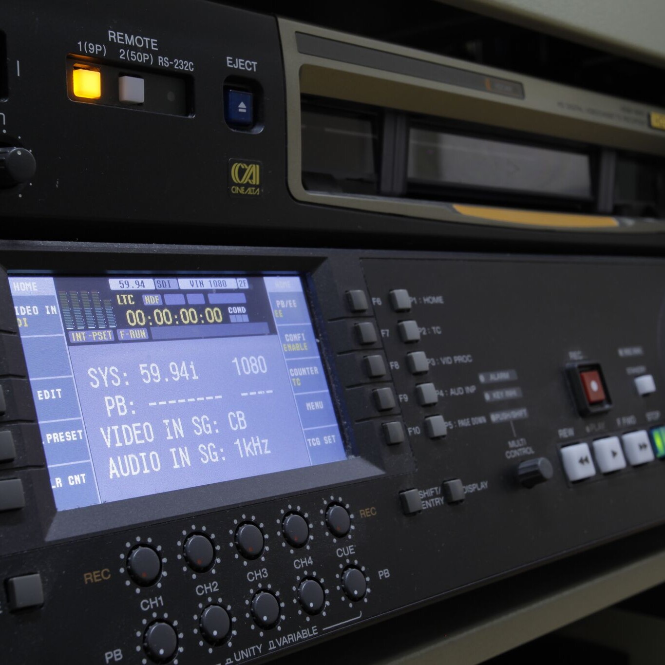 Video Shack HDCAM deck Sony HDW 2000