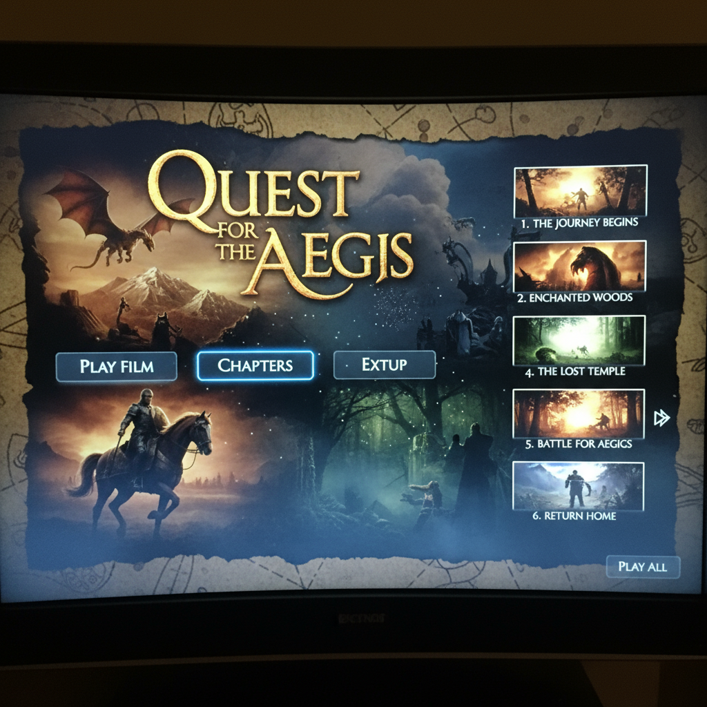 Autoração de DVD e Blu-Ray com Menus Interativos